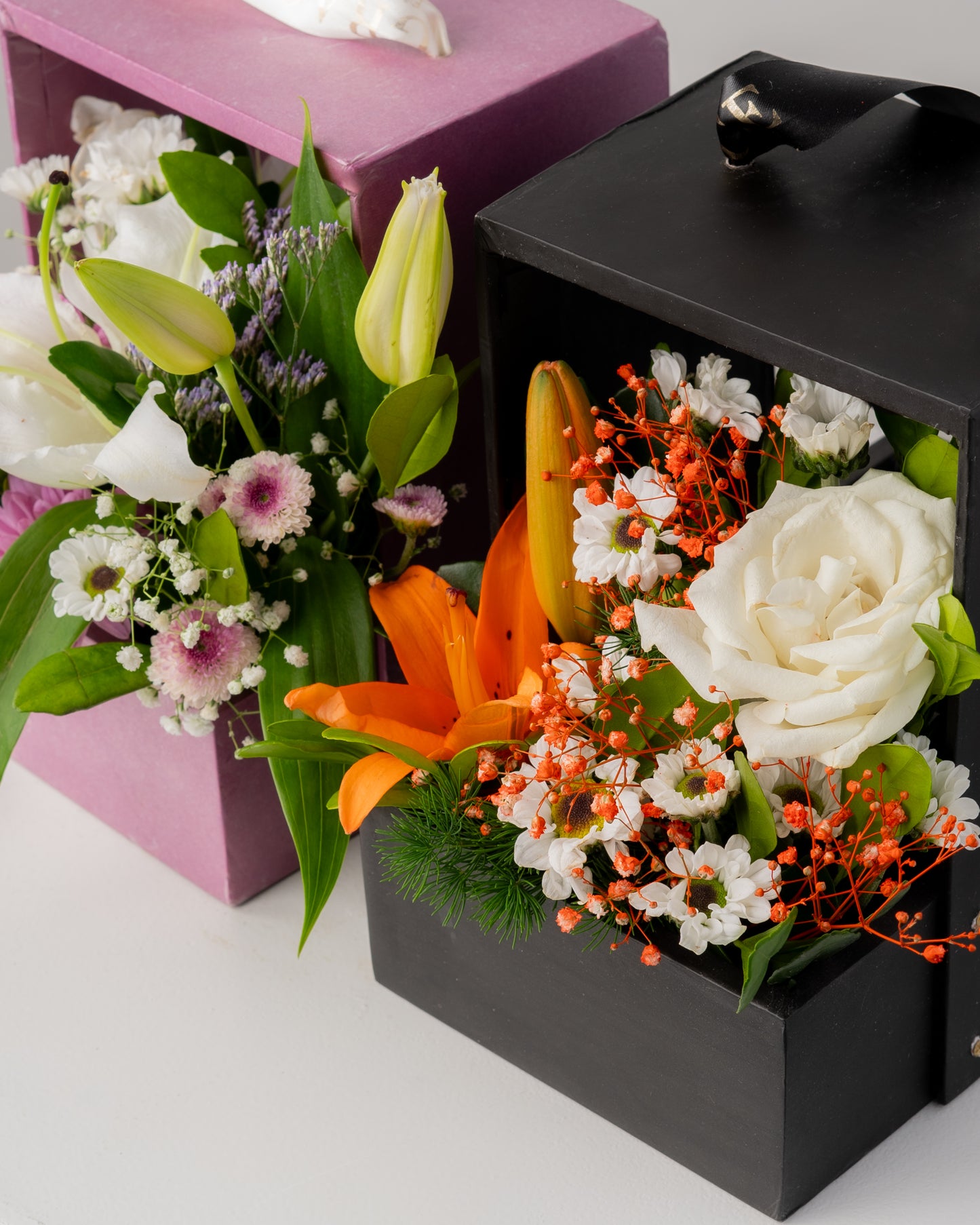 Floral Delight Black Box