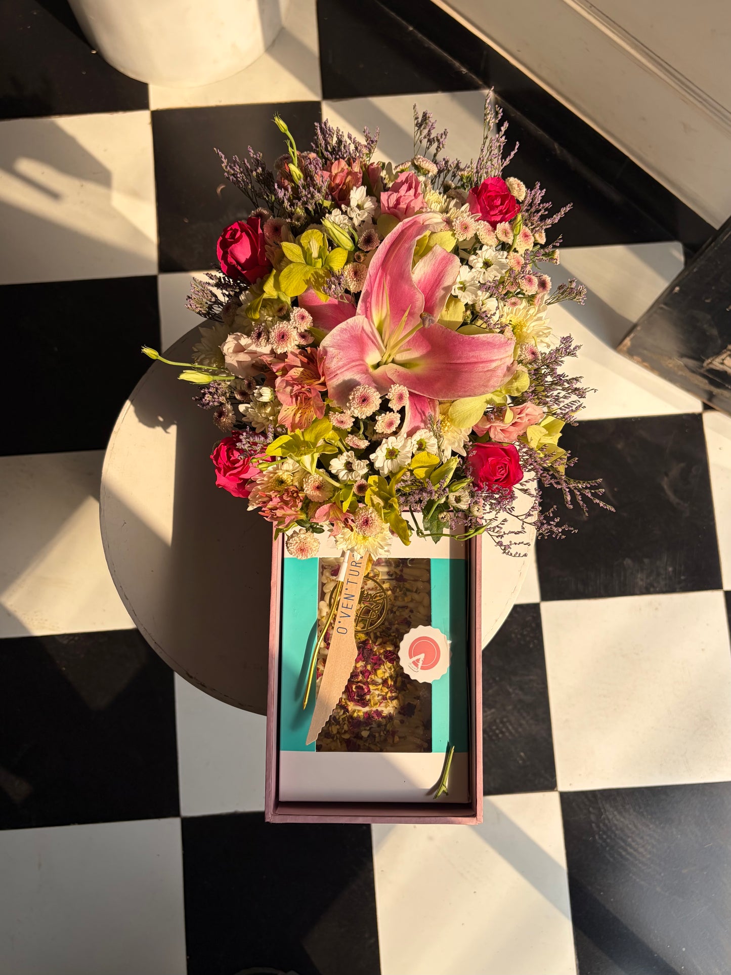 Rose Pistachio Box